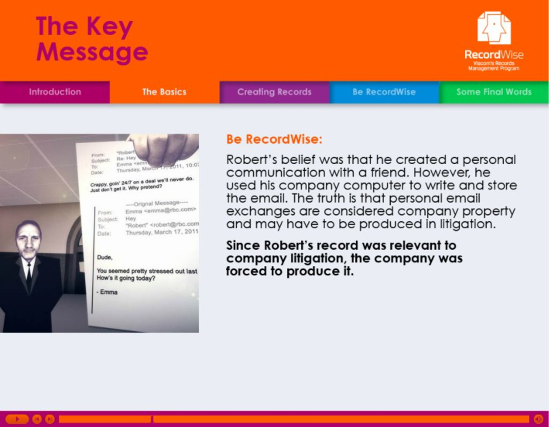 RECORDS MANAGEMENT – INTERACTIVE TUTORIAL
    